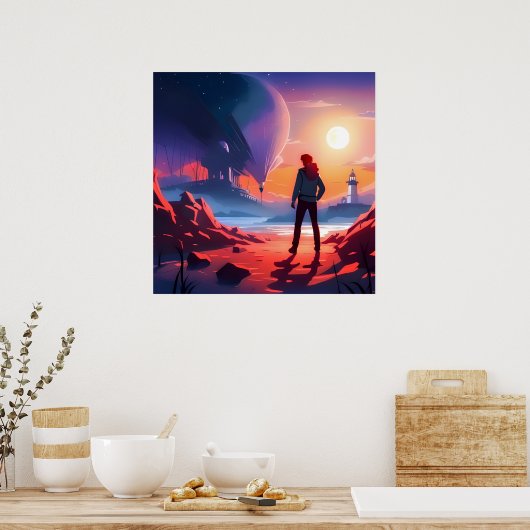 De ontdekkingsreizigers poster (Keuken)