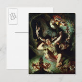 De ontgoocheling van onderaan briefkaart (Voorkant / Achterkant)