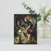 De ontgoocheling van onderaan briefkaart (Staand voorkant)