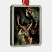 De ontgoocheling van onderaan metalen ornament (Rechts)