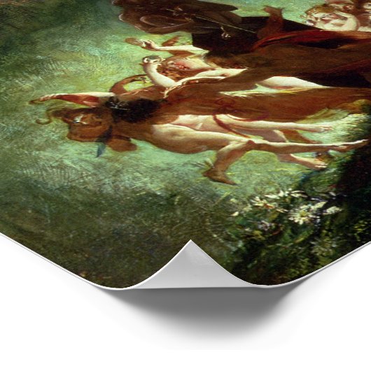 De ontgoocheling van onderaan poster (Hoek)