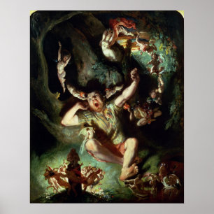 De ontgoocheling van onderaan poster