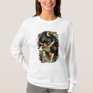 De ontgoocheling van onderaan t-shirt