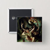 De ontgoocheling van onderaan vierkante button 5,1 cm (Voorkant /achterkant)