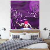 De Onthulde Gedachte Canvas Afdruk (Insitu (Slaapkamer))