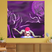De Onthulde Gedachte Canvas Afdruk (Insitu (Woonkamer))