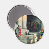 De ontkenning van Peter door Carl Bloch Magneet (Voorkant / Achterkant)