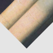 De ontkenning van Peter door Carl Bloch Tissuepapier (Detail)