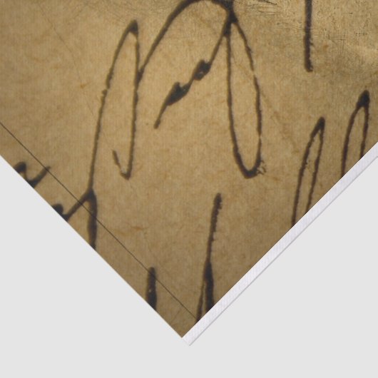 De ontkoppeling van de sloopbrief tissuepapier (Detail)