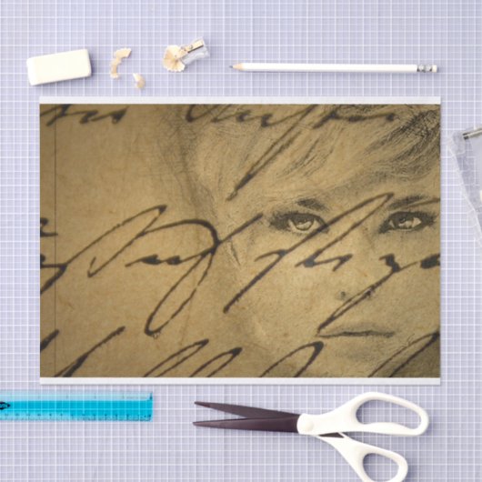 De ontkoppeling van de sloopbrief tissuepapier (Craft)