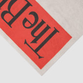 De ontkoppeling van de zwarte kat tissuepapier (Detail)