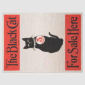 De ontkoppeling van de zwarte kat tissuepapier (Voorkant)