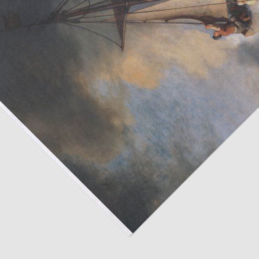 De ontkoppeling van het storm tissuepapier (Detail)