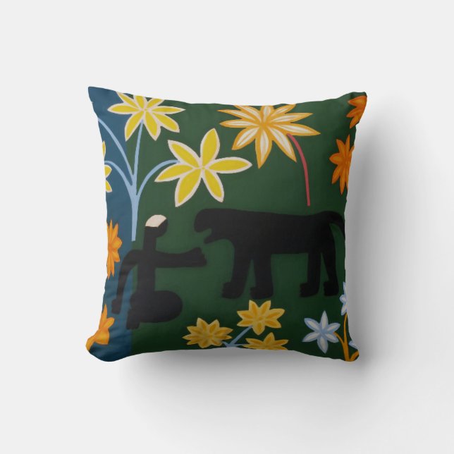 De ontmoeting met de Panther 2006 Kussen (Voorkant)