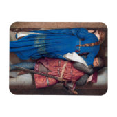 De ontmoeting op de torenttrap (F.W. Burton) Magneet (Horizontaal)