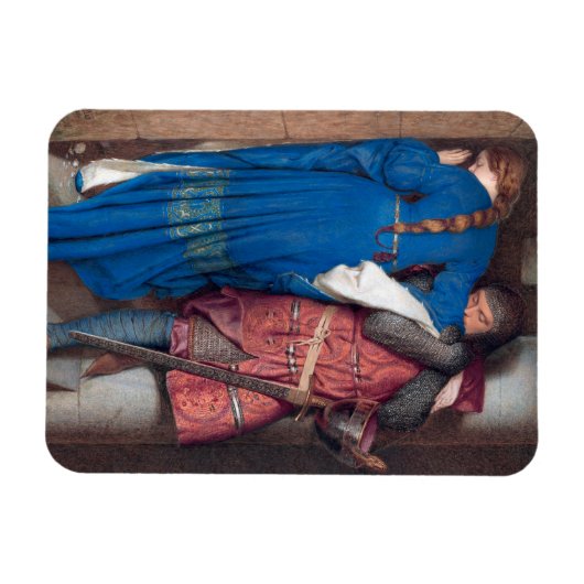 De ontmoeting op de torenttrap (F.W. Burton) Magneet (Horizontaal)