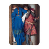 De ontmoeting op de torenttrap (F.W. Burton) Magneet (Verticaal)