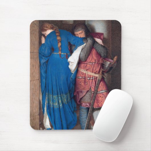 De ontmoeting op de torenttrap (F.W. Burton) Muismat (Met muis)