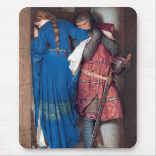 De ontmoeting op de torenttrap (F.W. Burton) Muismat