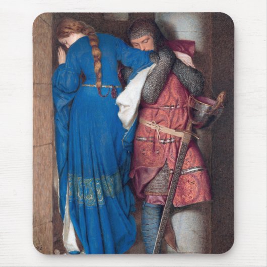 De ontmoeting op de torenttrap (F.W. Burton) Muismat (Voorkant)