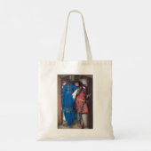 De ontmoeting op de torenttrap (F.W. Burton) Tote Bag (Achterkant)