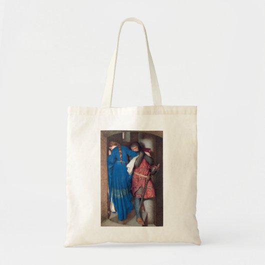 De ontmoeting op de torenttrap (F.W. Burton) Tote Bag (Voorkant)