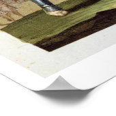 De ontmoeting tussen Hernando Cortes (1485-1547) Poster (Hoek)