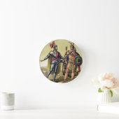 De ontmoeting tussen Hernando Cortes (1485-1547) Ronde Klok (Huis)