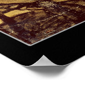 De ontmoeting tussen Hernando Cortes Poster (Hoek)