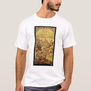 De ontmoeting tussen Hernando Cortes T-shirt