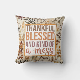 De ontroerde decorateur: Dankbaar en gezegend Kussen