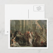 De ontscheping van Cleopatra bij Voetwortel (olie Briefkaart (Voorkant / Achterkant)