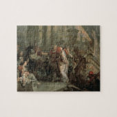 De ontscheping van Cleopatra in Tarsus (olie op Legpuzzel (Horizontaal)