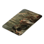 De ontscheping van Cleopatra in Tarsus (olie op Magneet (Linkerzijde)