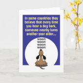 De ontschorsende Kaart van de Verjaardag van de (Gele Bloem)