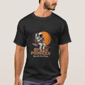 De Ontspannen Ruimteverkenner - Heren Basic T-Shir T-shirt (Voorkant)