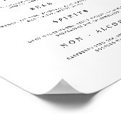 De Ontvanger van het Bevel van de Bar van het huwe Poster (Hoek)