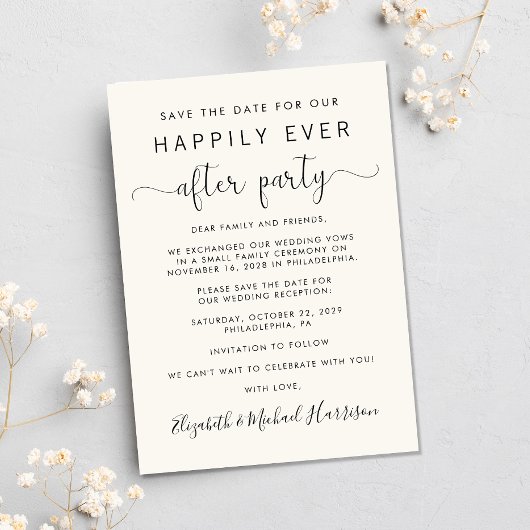 De Ontvangingsfoto van het huwelijk bewaart de Dat Aankondiging