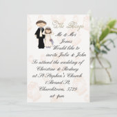 De ontvangst kaart (Staand voorkant)