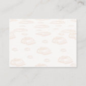 De ontvangst plaatskaartje (Achterkant)