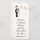 De ontvangst trouwfeest (Achterkant)