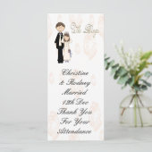 De ontvangst trouwfeest (Staand voorkant)