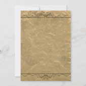 De  Ontvangst van de Afspeelbrief van de Grunge no Kaart (Achterkant)