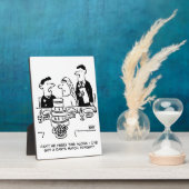 De Ontvangst van het huwelijk Bridegroom heeft een Fotoplaat (Zijkant)