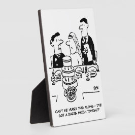 De Ontvangst van het huwelijk Bridegroom heeft een Fotoplaat