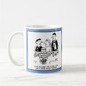 De Ontvangst van het huwelijk Bridegroom heeft een Koffiemok (Links)