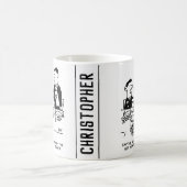 De Ontvangst van het huwelijk Bridegroom heeft een Koffiemok (Center)