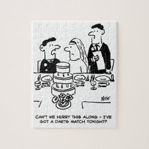 De Ontvangst van het huwelijk Bridegroom heeft een Legpuzzel