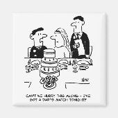 De Ontvangst van het huwelijk Bridegroom heeft een Magneet (Voorkant)