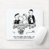 De Ontvangst van het huwelijk Bridegroom heeft een Muismat (Met muis)